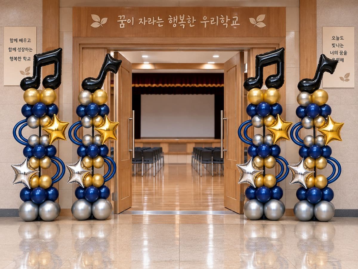 기본형 포토존 아치 M1 디자인 시안